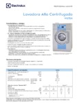 Vista previa de Hoja técnica lavadora  W575H