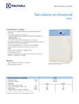 Vista previa de Ficha técnica secadora 1L096N