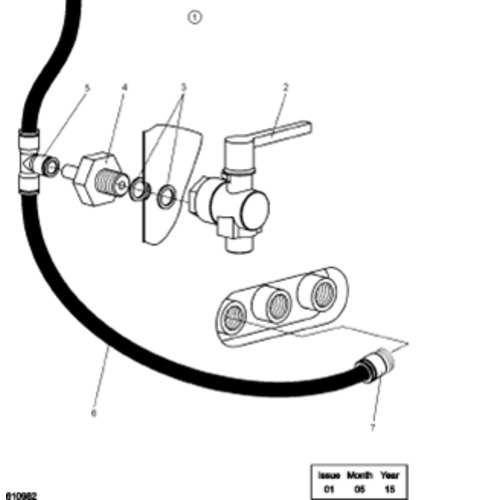Kit de válvula de valoración para lavadora