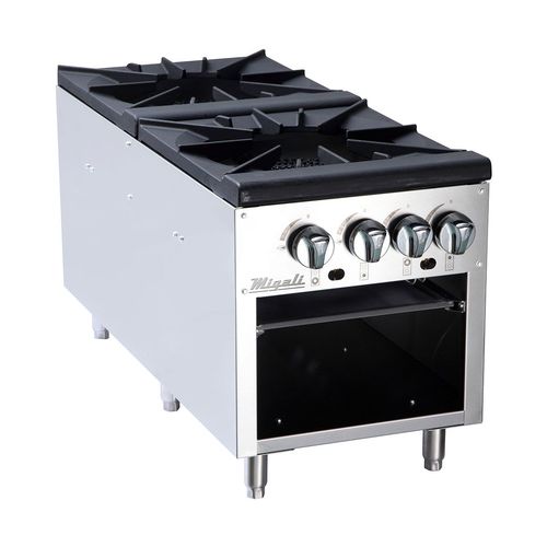 Estufa a gas para olla, doble