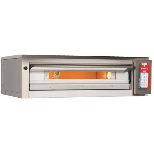 Horno para pizza, 1 cámara, eléctrico, control digital, capacidad para 6 pizzas de Ø 33 cm