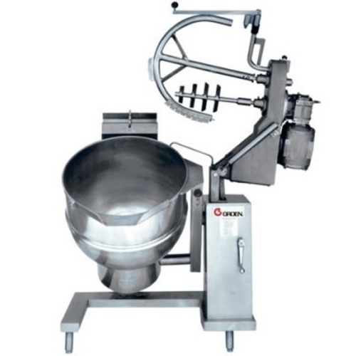 Marmita electrica basculante, 40 Gal, controles clasicos