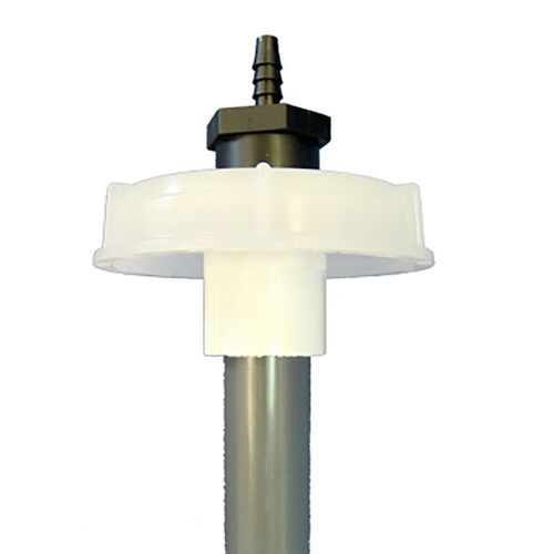 Single line Pick up tube w/ 70mm screw cap. With One 1/4" Barb connector. Foot Valve included.