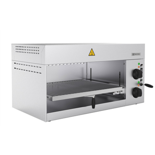 Salamandra eléctrica, apertura frontal, rejilla ajustable, 760 mm