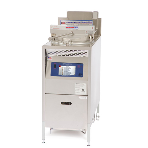 Freidora a presión con pantalla táctil SmartTouch, 1 cuba 21 litros