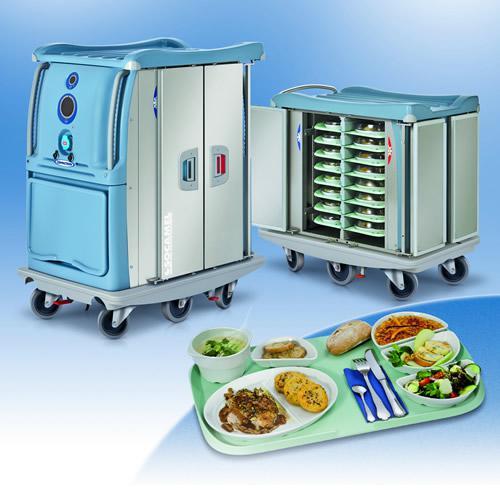 Carros termicos para distribucion de alimentos