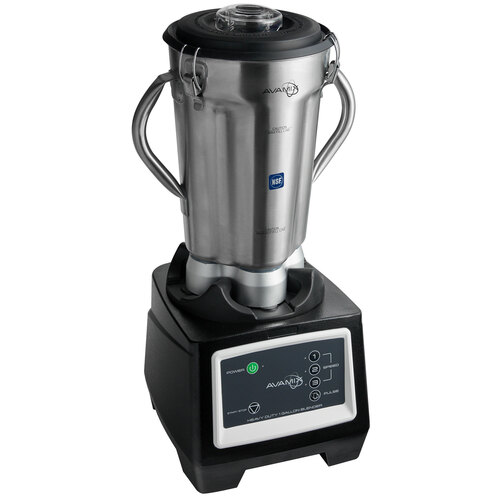 Licuadora comercial de alimentos de alto volumen 3 3/4 HP, recipiente 1 galón en acero inoxidable, 120 VAC
