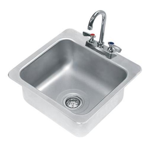 Fregadero en acero inoxidable 20'' x 16'' con 8'' de profundidad