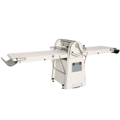 Laminadora de cinta manual, 2 velocidades, 600/1500 mm reforzada para caja de corte