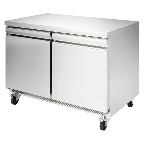 Mesa refrigerada undercounter, 2 puertas