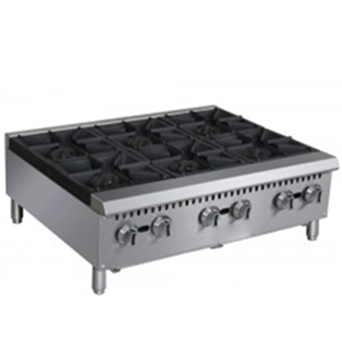 Cocina seis Quemadores gas