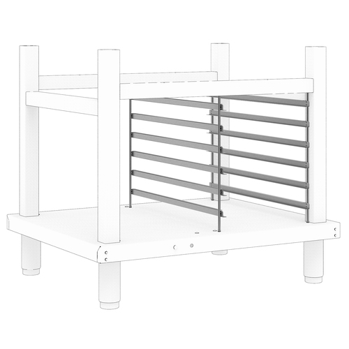 Soporte de bandeja para base de horno 6 y 10 GN 1/1