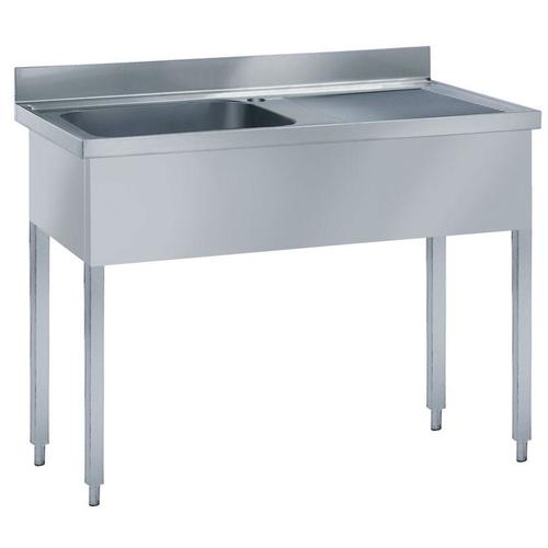 Fregadero 1 seno esc.dha 1400 mm