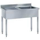 Fregadero 1 seno esc.izq. 1400 mm