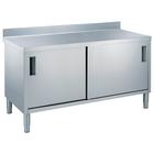 Mesa  neutra con alzatina  1800 mm