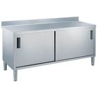 Mesa  neutra con alzatina  2000 mm