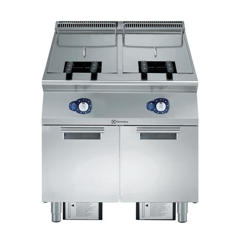 Freidora gas 23+23lt-2 cubas+4 1/2cestos