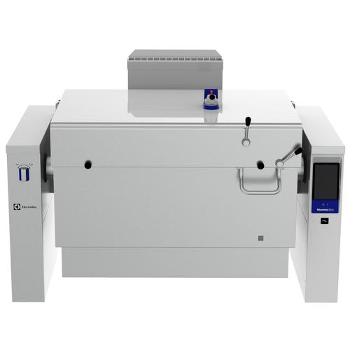 Sarten a presión basculante a gas 170 litros monobloque perfil higiénico