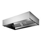 Campana pared inox 304 con filtros