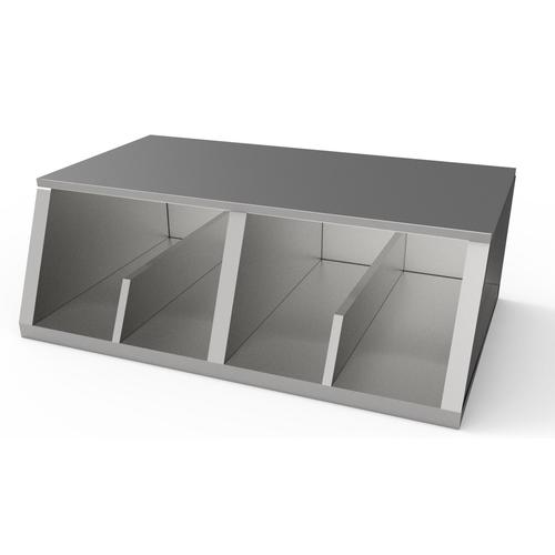 Dispensador de cubiertos c/2 tapas abat.