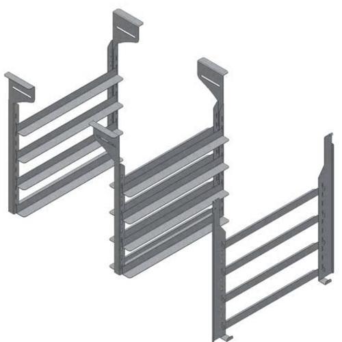 Guías para 16 cestos de lavavaj. 2600mm