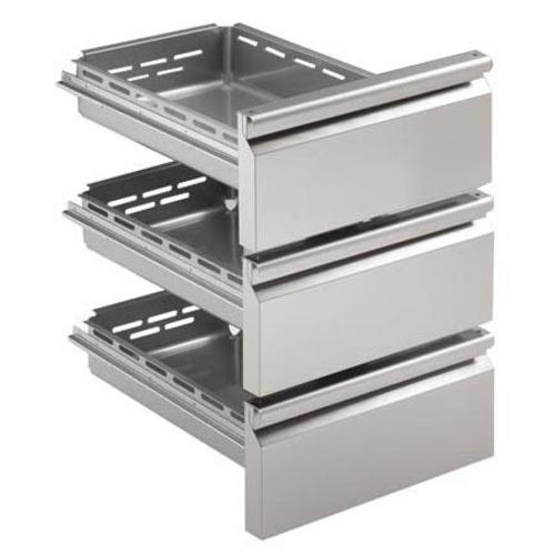 Kit cajones 3x1/3 p/mesas refrigeradas
