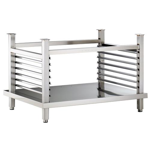 Base abierta + soporte bandejas para hornos 10x2/1 gn lw