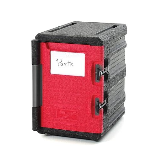 Contenedor isotérmico para alimentos de carga frontal, 6 bandejas Full-Size Pan