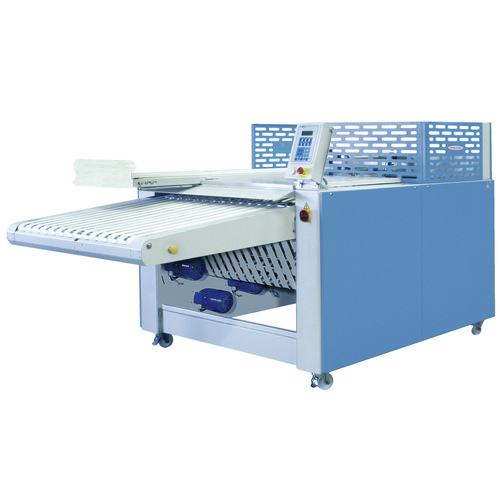 Plegador de toallas, 1, 2 o 3 pliegues longitudinales en combinación con 1 pliegue transversal