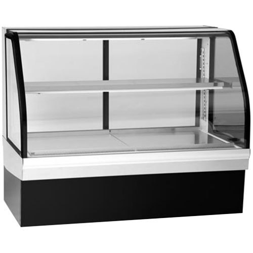 Vitrina refrigerada 50 pulgadas vidrio curvo 12.72 pies cubicos