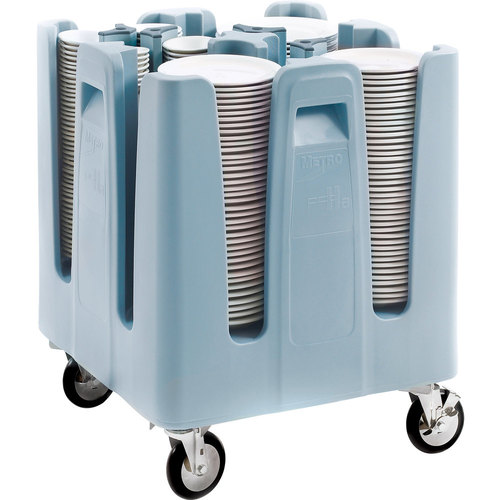 Carro ajustable para almacenar platos